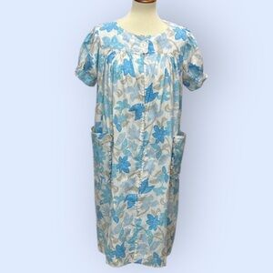 Vintage Monte Carlo Tres Jolie House Dress MuuMuu *
